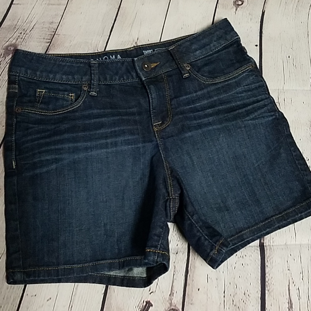 Sonoma Dark blue jean shorts